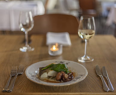 restaurant, fine, dining, dinner, food, plate, decoration, table HD wallpaper