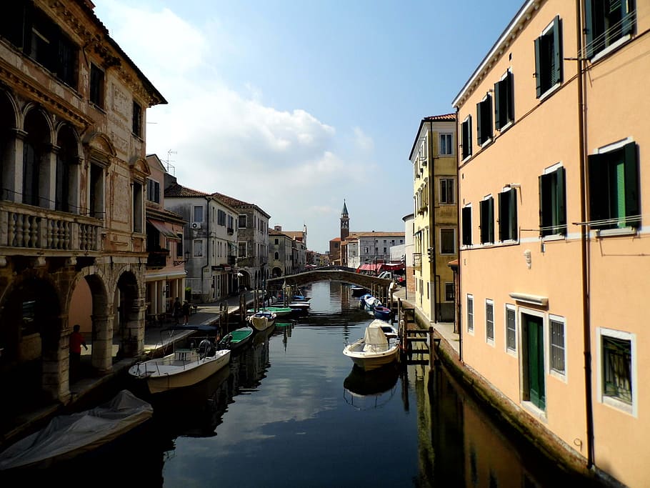 Venice during daytime, chioggia, italy, small venice, veneto, HD wallpaper