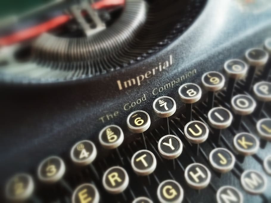 type, typewriter, font, writing, author, book, read, antique HD wallpaper