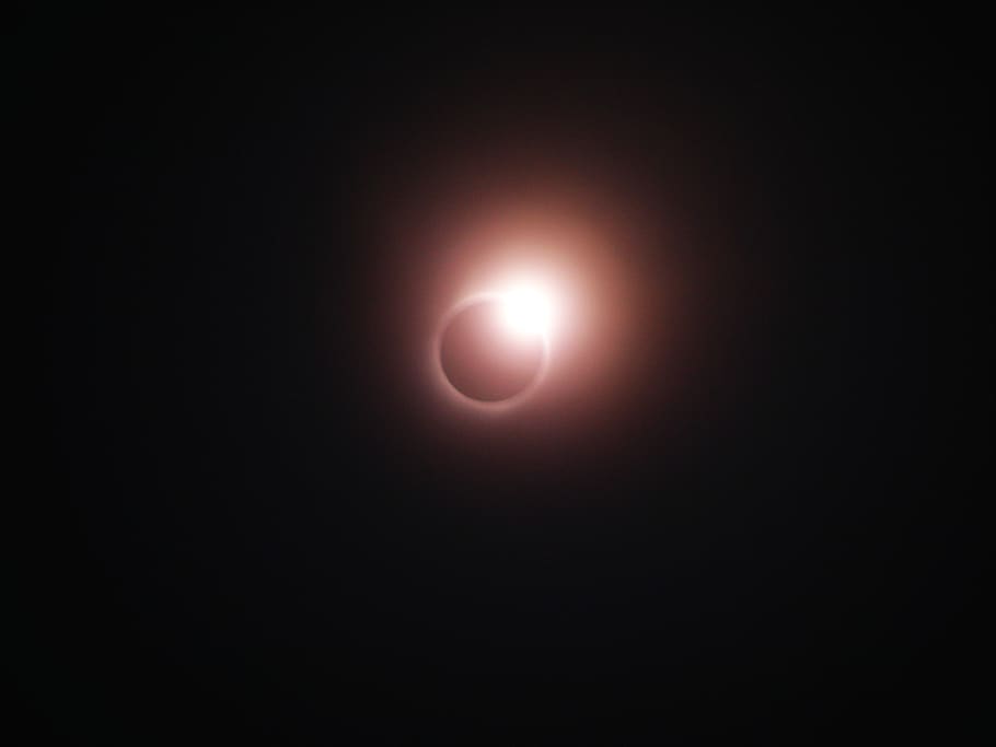 total solar eclipse, ring, china, space, astronomy, night, sky HD wallpaper