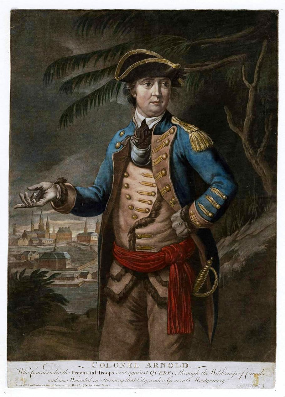 Benedict Arnold Portrait in the American Revolution, general, HD wallpaper