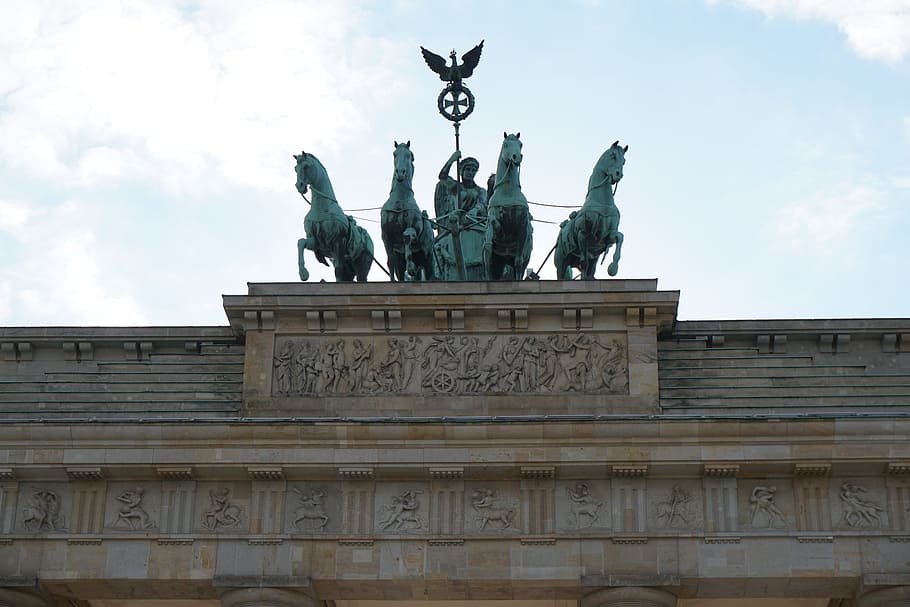 berlin, hell, germany, sculpture, art and craft, statue, representation HD wallpaper