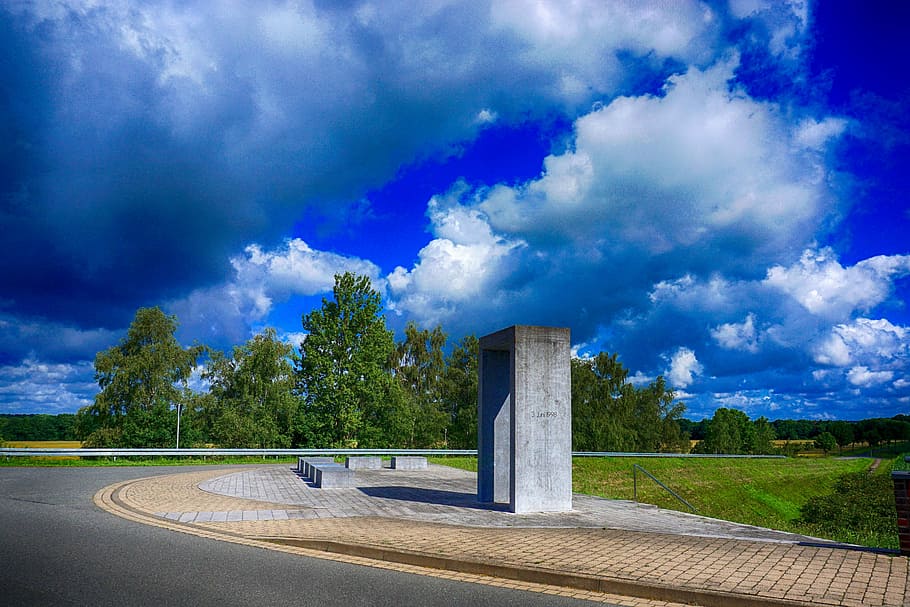 Memorial, Eschede, Train, Railway, rail traffic, misfortune HD wallpaper