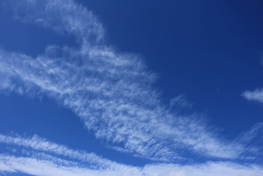 clouds, sky, blue, clouds form, sunny, nature, spotlight, cumulus clouds HD wallpaper
