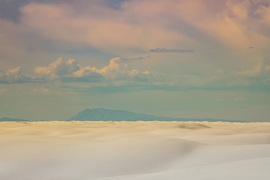 mountain surrounded with clouds, untitled, sky, above the clouds HD wallpaper