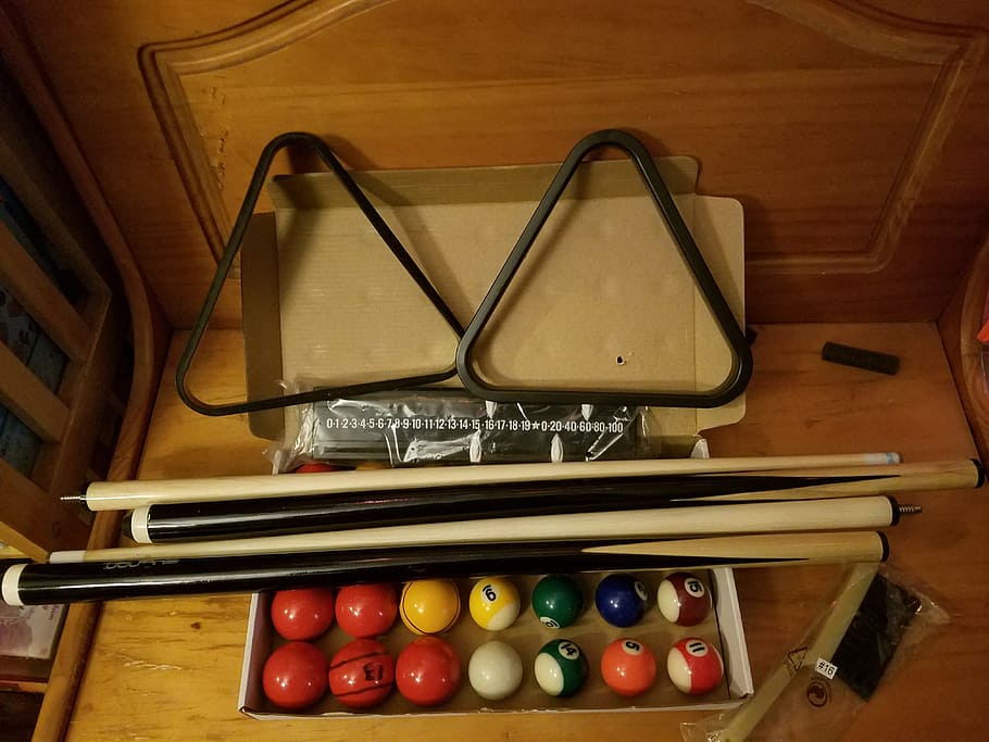 Billiards, Pool Table, Cue, Snooker, Fun, leisure, hobby, colorful HD wallpaper