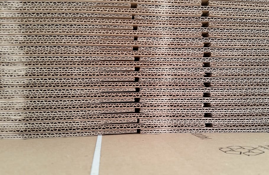 cardboard box lot, perspective, texture, abstract, art, paper HD wallpaper