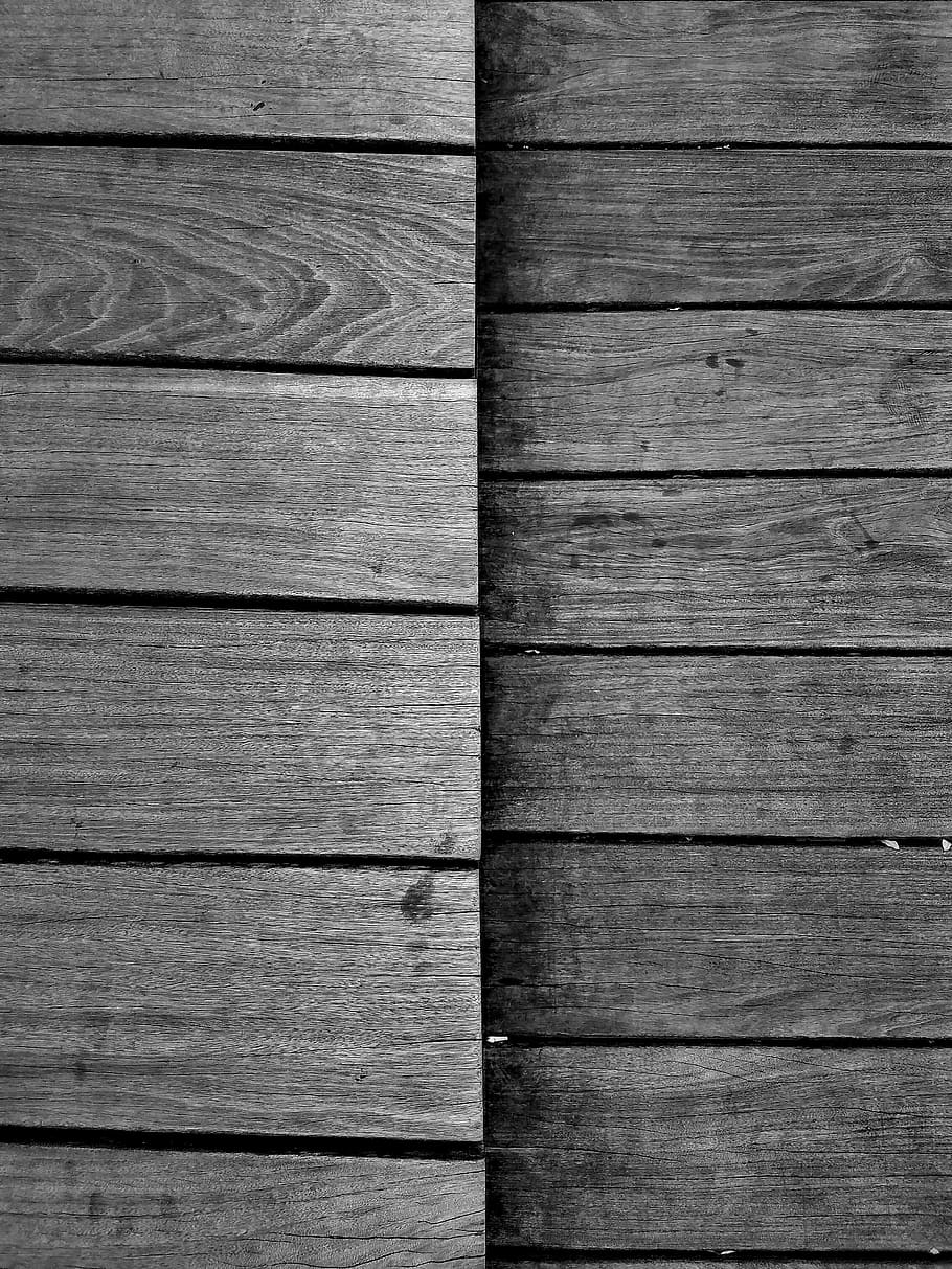 black-and-white, parquet, pattern, surface, wood, wooden, wood - Material HD wallpaper