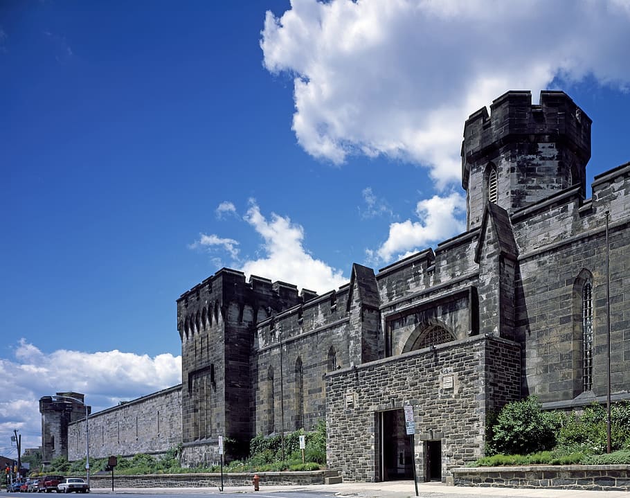 eastern state penitentiary, prison, pennsylvania, walls, architecture