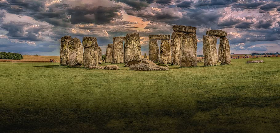 photo of Stone Henge, England, stonehenge, architecture, history HD wallpaper