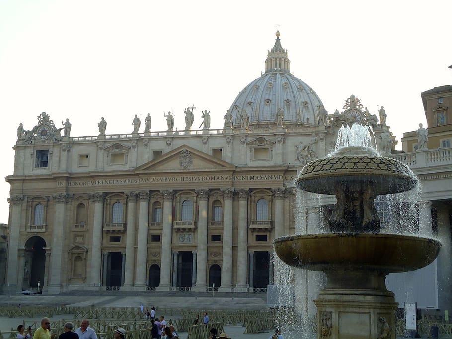 italia, rome, square, building exterior, architecture, built structure HD wallpaper