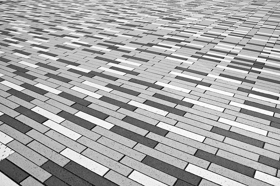road, art, pattern, texture, abstract, architecture, area, arranged HD wallpaper