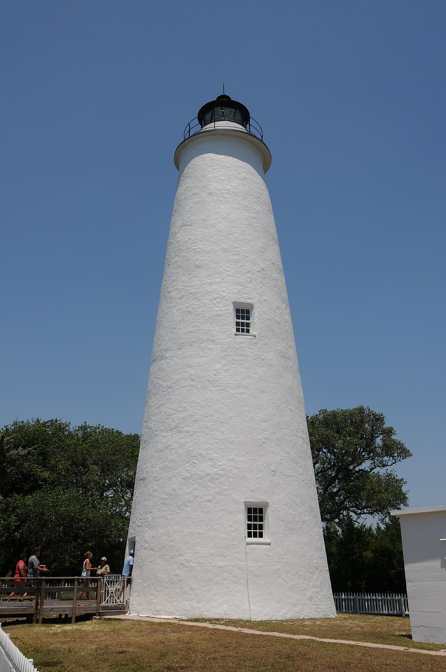 north caroline, lighthouse, east coast, outer banks, architecture, HD wallpaper