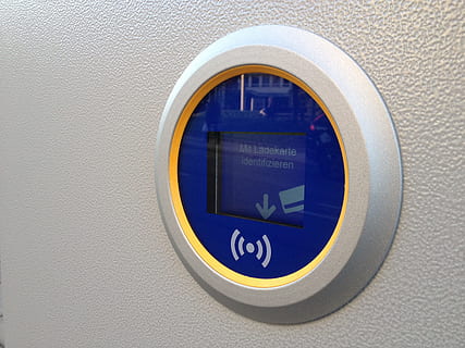 white and blue digital wall appliance, e mobility, electric mobility HD wallpaper