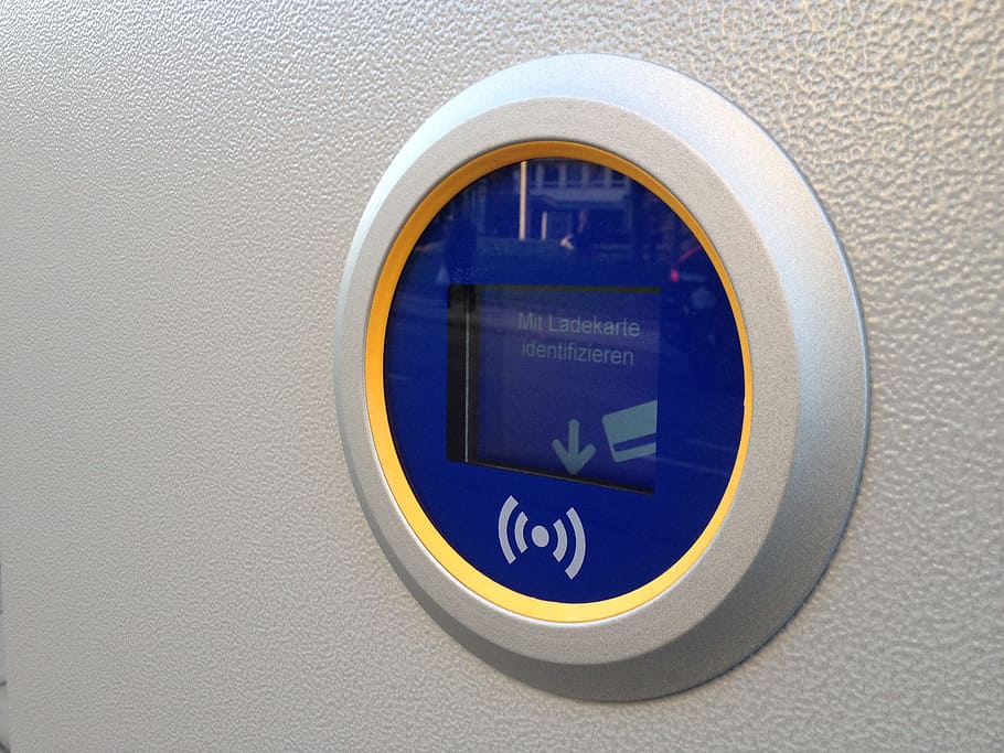 white and blue digital wall appliance, e mobility, electric mobility HD wallpaper