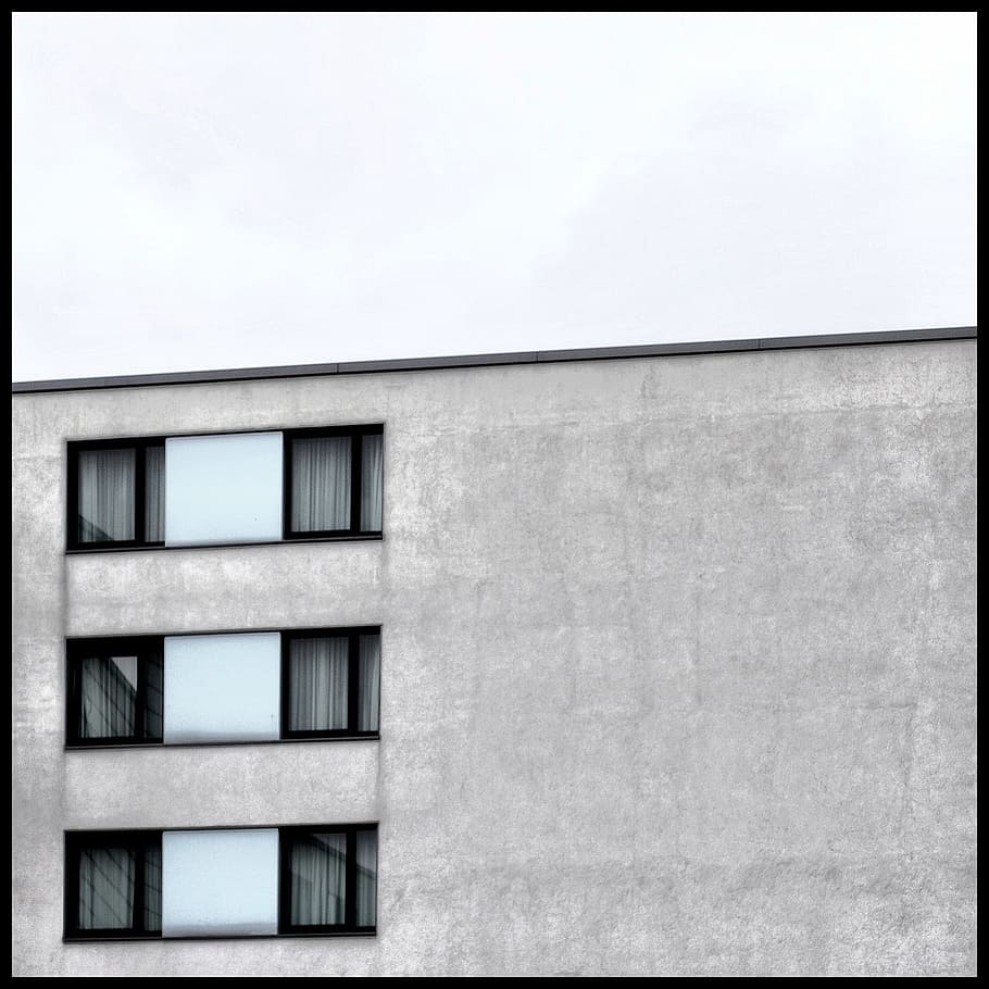 hauswand, abstract, window, architecture, building exterior HD wallpaper