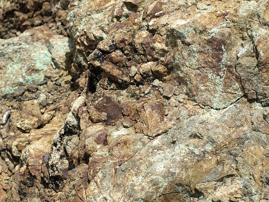structure, texture, background, brown, pattern, rock, copper HD wallpaper
