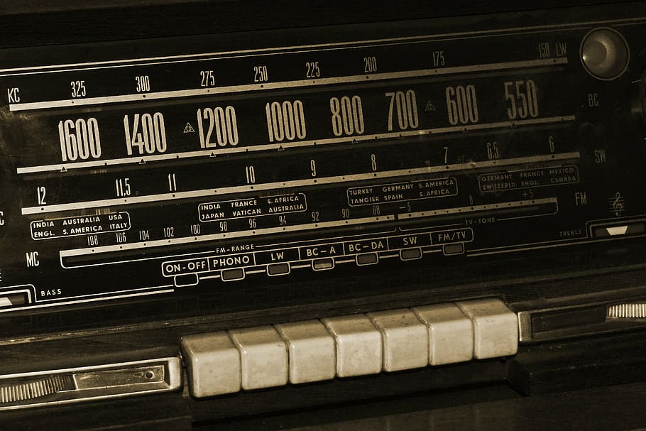 radio, old, nostalgia, retro, music, radio device, old radio, HD wallpaper