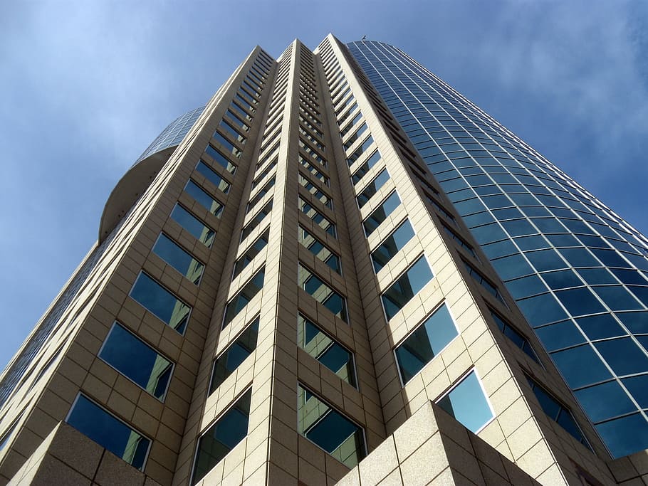 white skyscraper, winnipeg, canada, building, architecture HD wallpaper