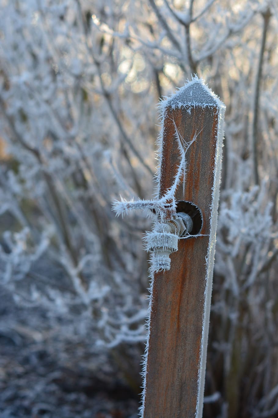 faucet, winter, frozen, zing, ice, focus on foreground, cold temperature HD wallpaper