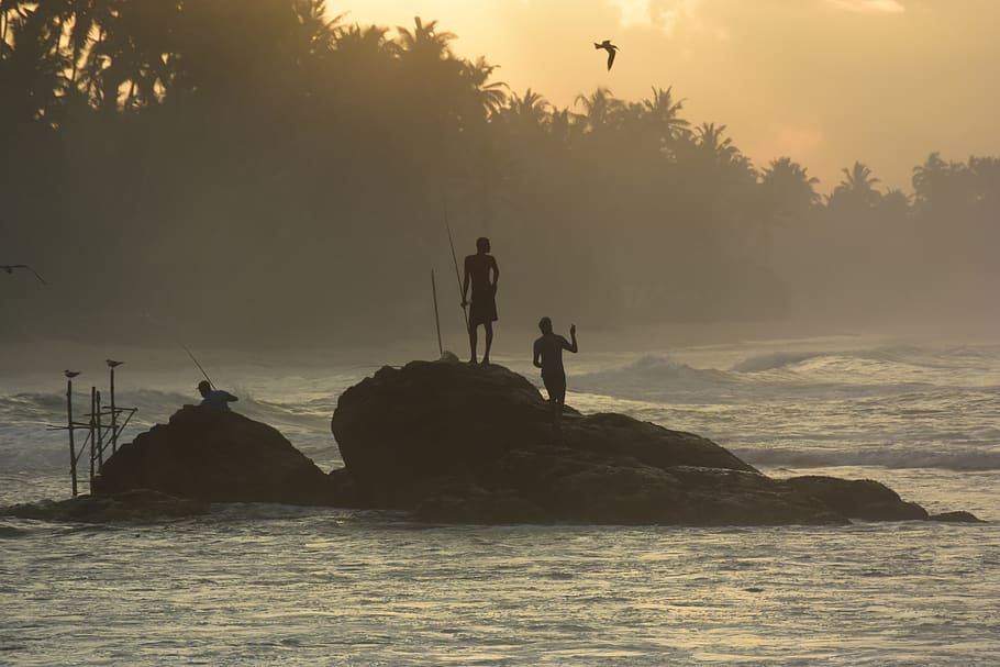 sri lanka, sea, water, beauty in nature, sky, rock, scenics - nature HD wallpaper