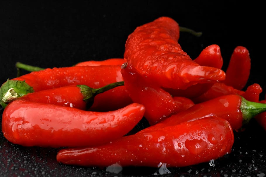 chile, spice, cayenne pepper, vegetable, capsicum, red, sharp HD wallpaper