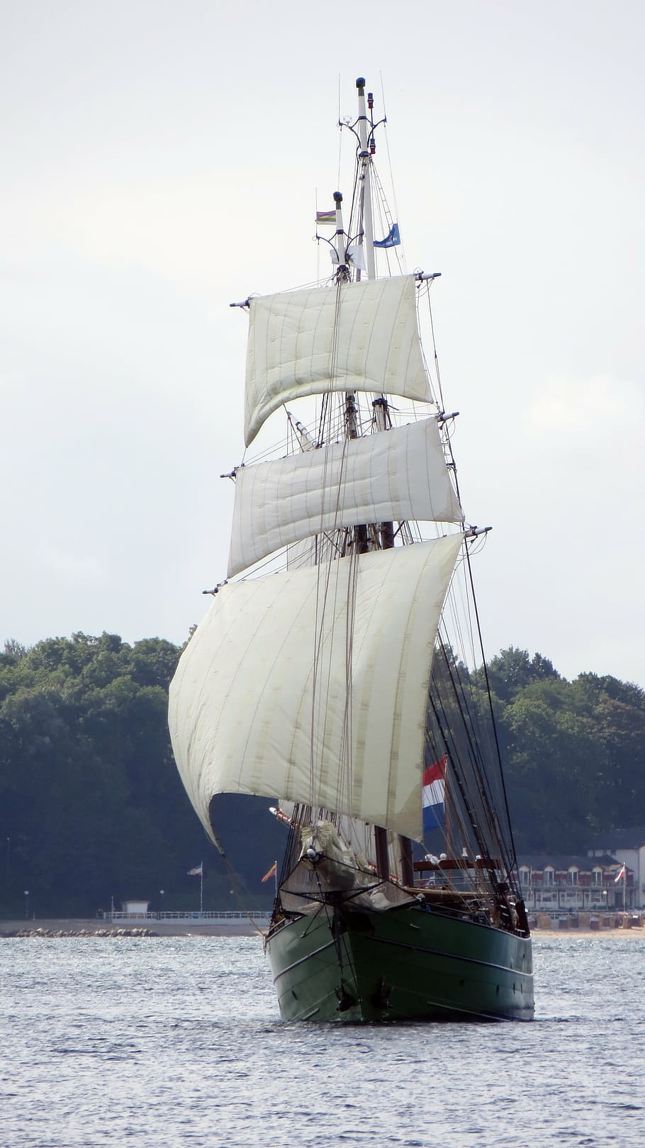 sailing vessel, ship, boot, windjammer, seafaring, nautical HD wallpaper