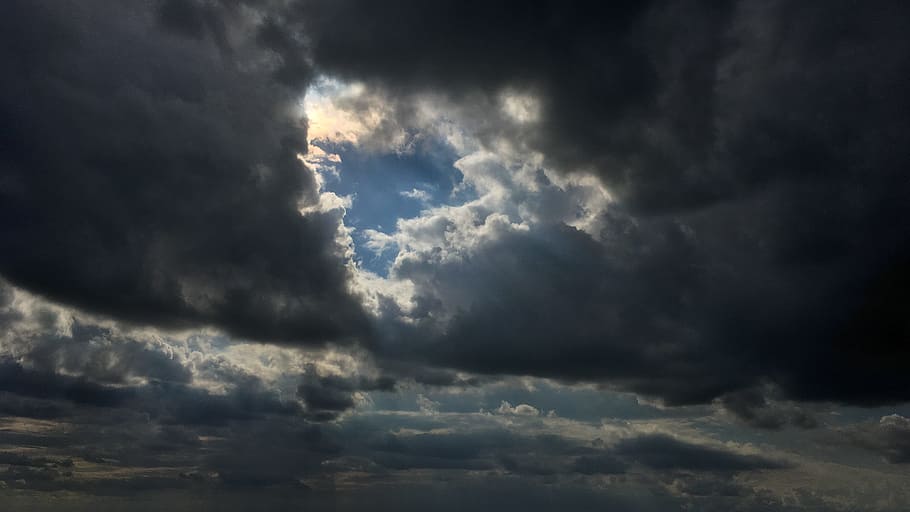 cloud, sky, sky clouds, blue sky clouds, weather, atmosphere HD wallpaper