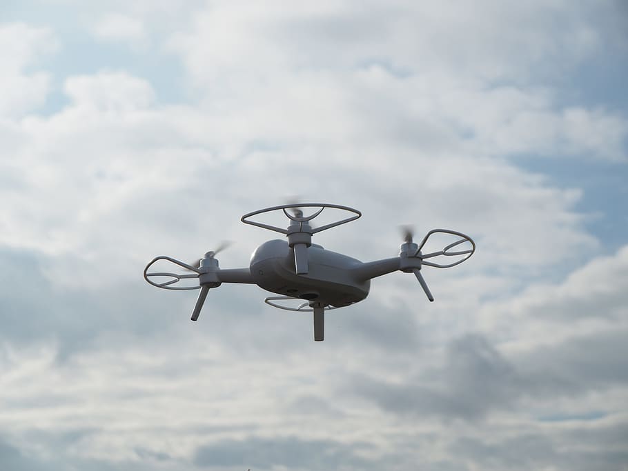 drone, drones, nature, quadrocopter, camera, rotors, multicopter HD wallpaper