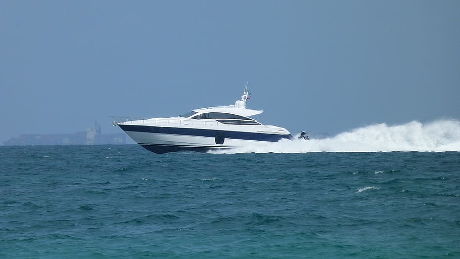 Powerboat, Speed, Fast, Force, Spray, nautical Vessel, sea, HD wallpaper