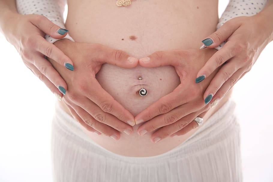 hands, pregnancy, maternity, speaker, love, belly, mother, pregnant woman HD wallpaper