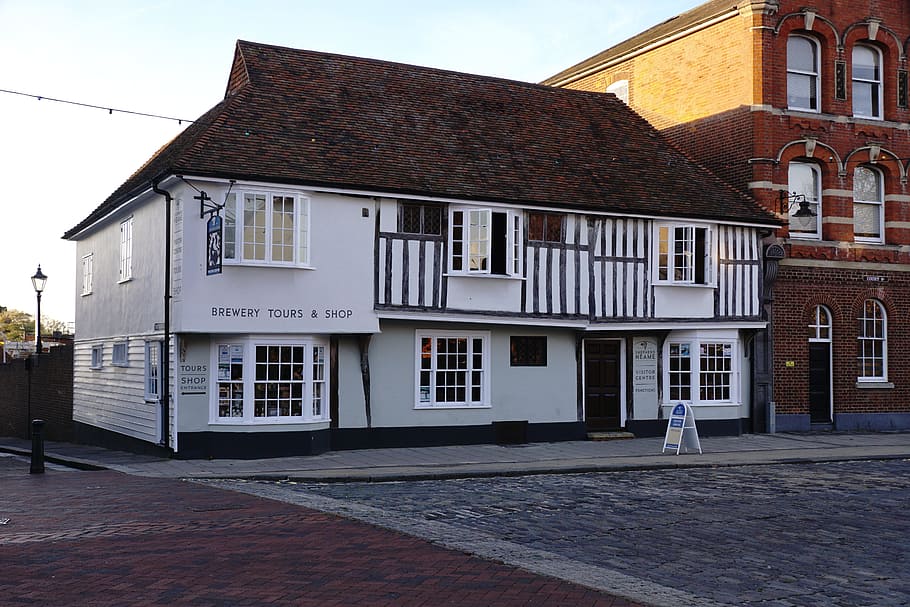 faversham, kent, brewery, architecture, building exterior, built structure HD wallpaper