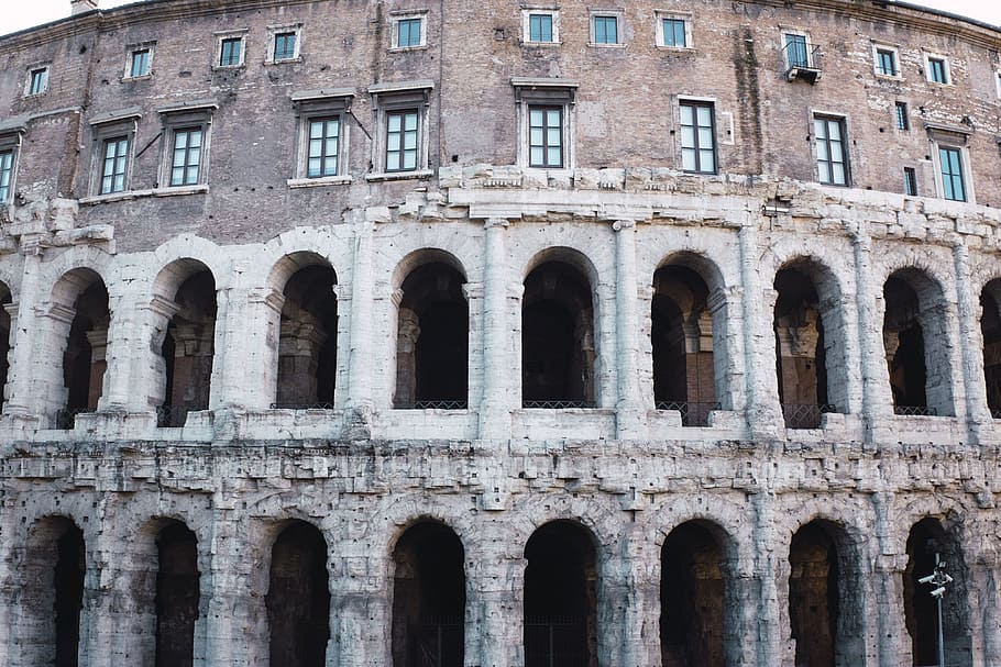 Teatro Marcello, architecture and Cityscape, travel Locations HD wallpaper