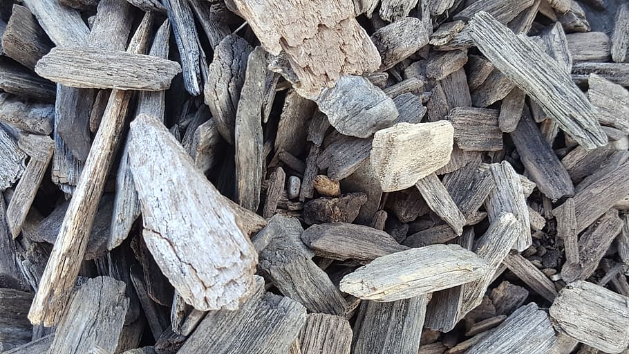 wood chips, texture, background, backgrounds, full frame, large group of objects HD wallpaper