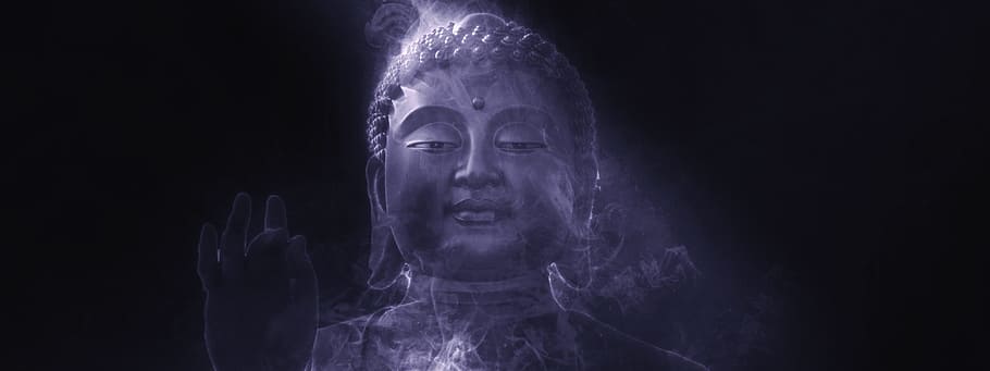 photo of Gautama Buddha, Banner, Religion, Meditation, spiritual