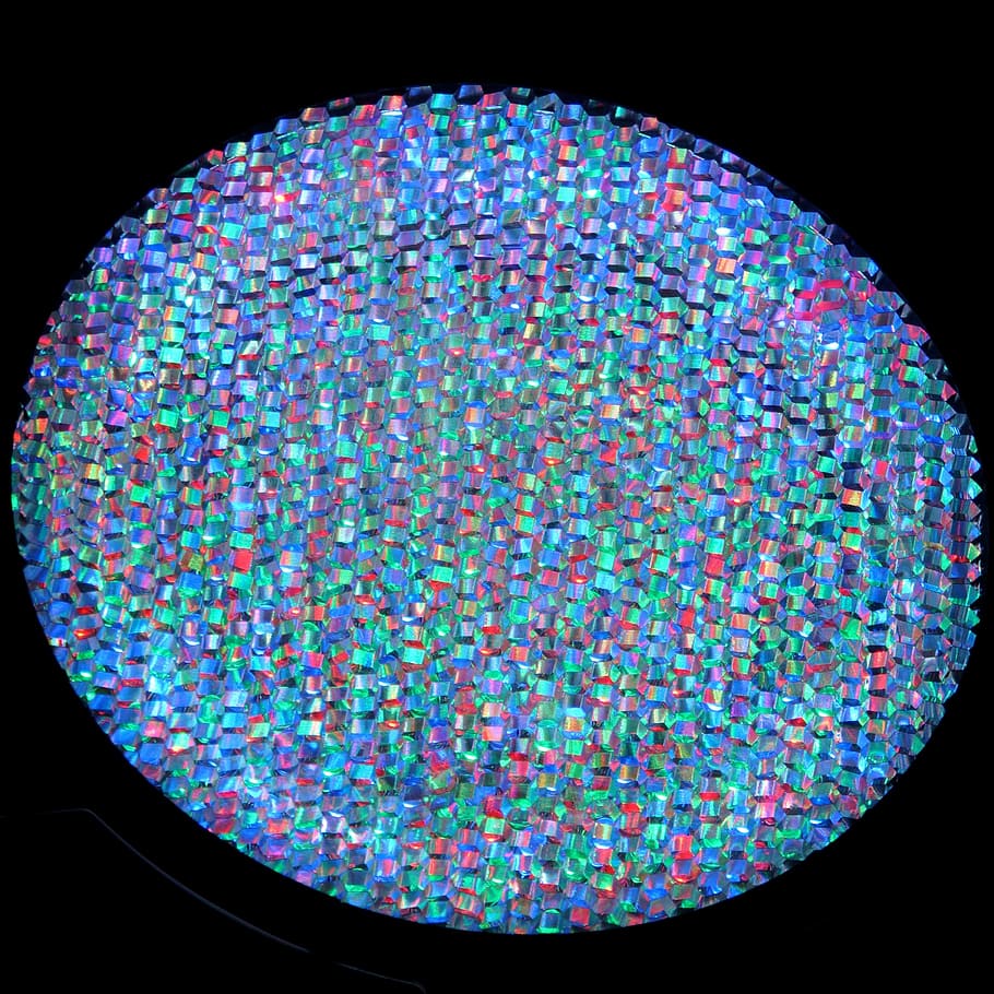Floodlight, Round, Colorful, Granular, prism, healthcare and medicine HD wallpaper