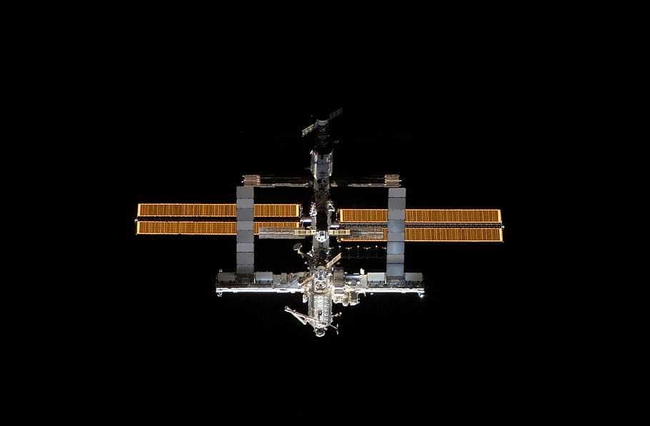 Iss, Space Station, international space station, dock, space shuttle
