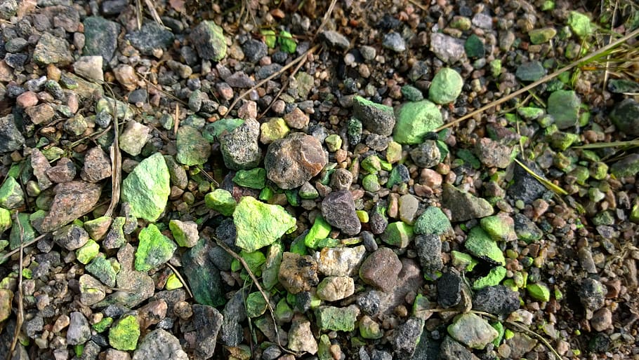 Spray, Paint, Stone, Nature, green, green color, day, no people HD wallpaper