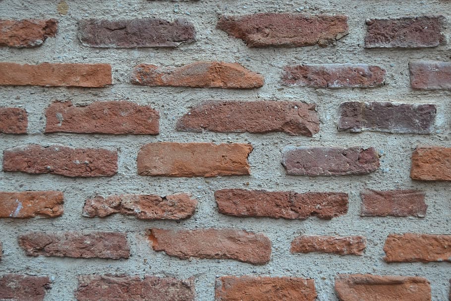 background, texture, brick, wall, construction, facade, backgrounds HD wallpaper