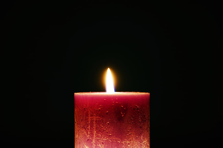 light, dark, fire, hot, bright, burning, candle, candlelight HD wallpaper