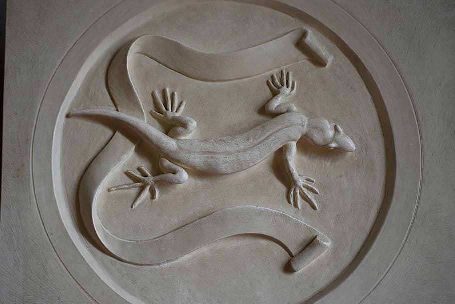 bas relief, icon, salamander, mantova, lombardy, italy, decoration HD wallpaper