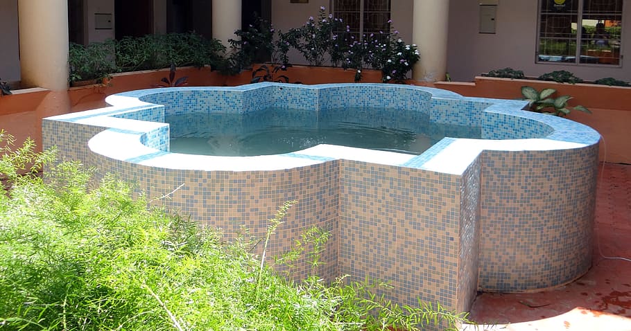 Fish Pond, Pool, Dharwad, India, water, swimming pool, architecture HD wallpaper