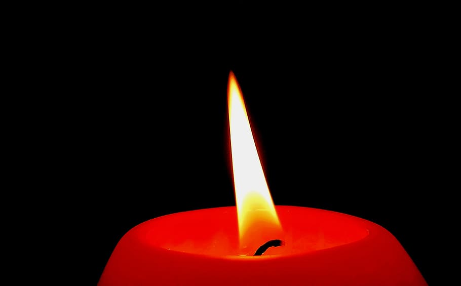 time lapse photography of lighted candle, wick, flame, burn HD wallpaper