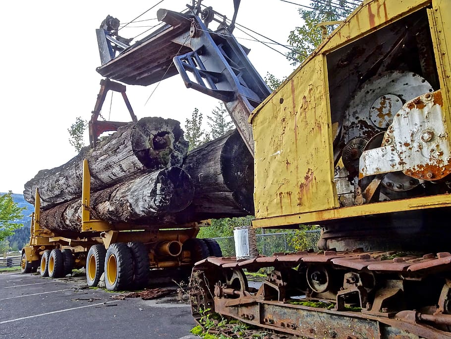 Loading, Lumber, Timber Truck, logging, forestry, equipment HD wallpaper