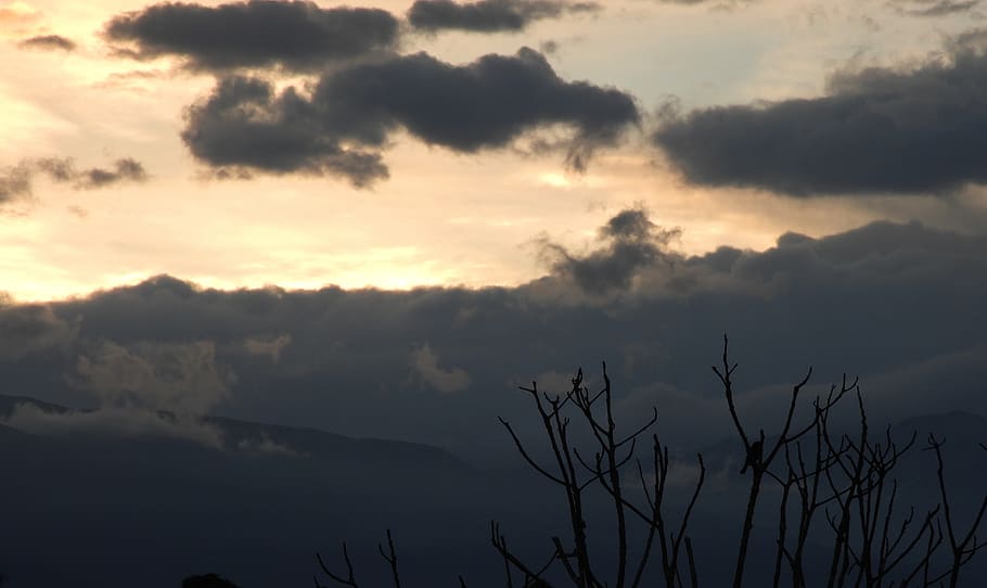 landscape, panoramic, sunset, nature, sky, cloud - sky, beauty in nature HD wallpaper