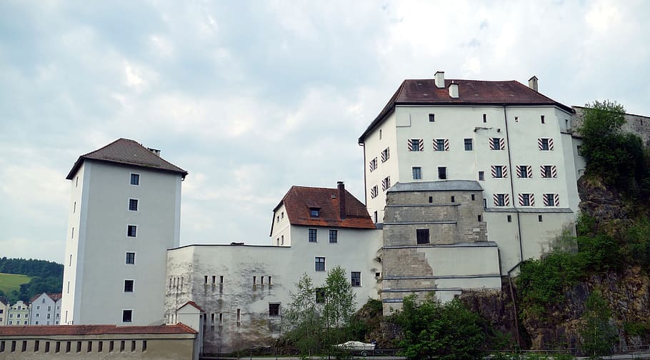 passau, bavaria, old town, danube, niederbayern, historically, HD wallpaper