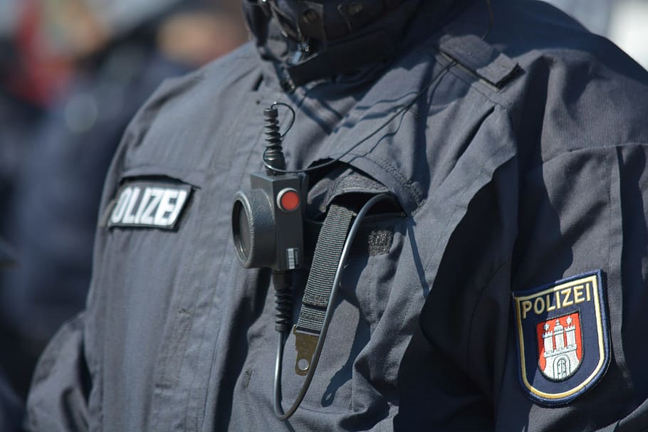 close-up photo of man wearing black top with lapel, Human, Police HD wallpaper
