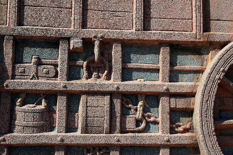 relief, granite, depiction, wall, sculpting, detail, historic HD wallpaper