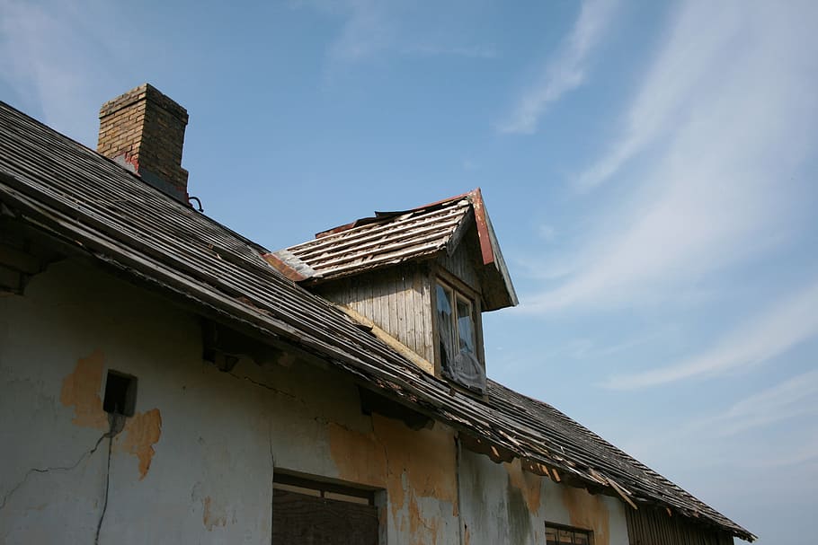 Building, Abandoned, Old, Grunge, Empty, aged, broken, structure HD wallpaper