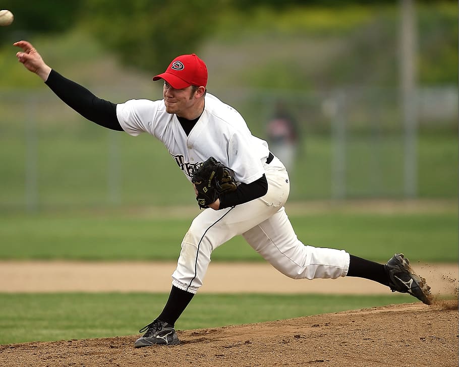 Baseball, Pitcher, baseball pitcher, sport, athlete, game, competition HD wallpaper